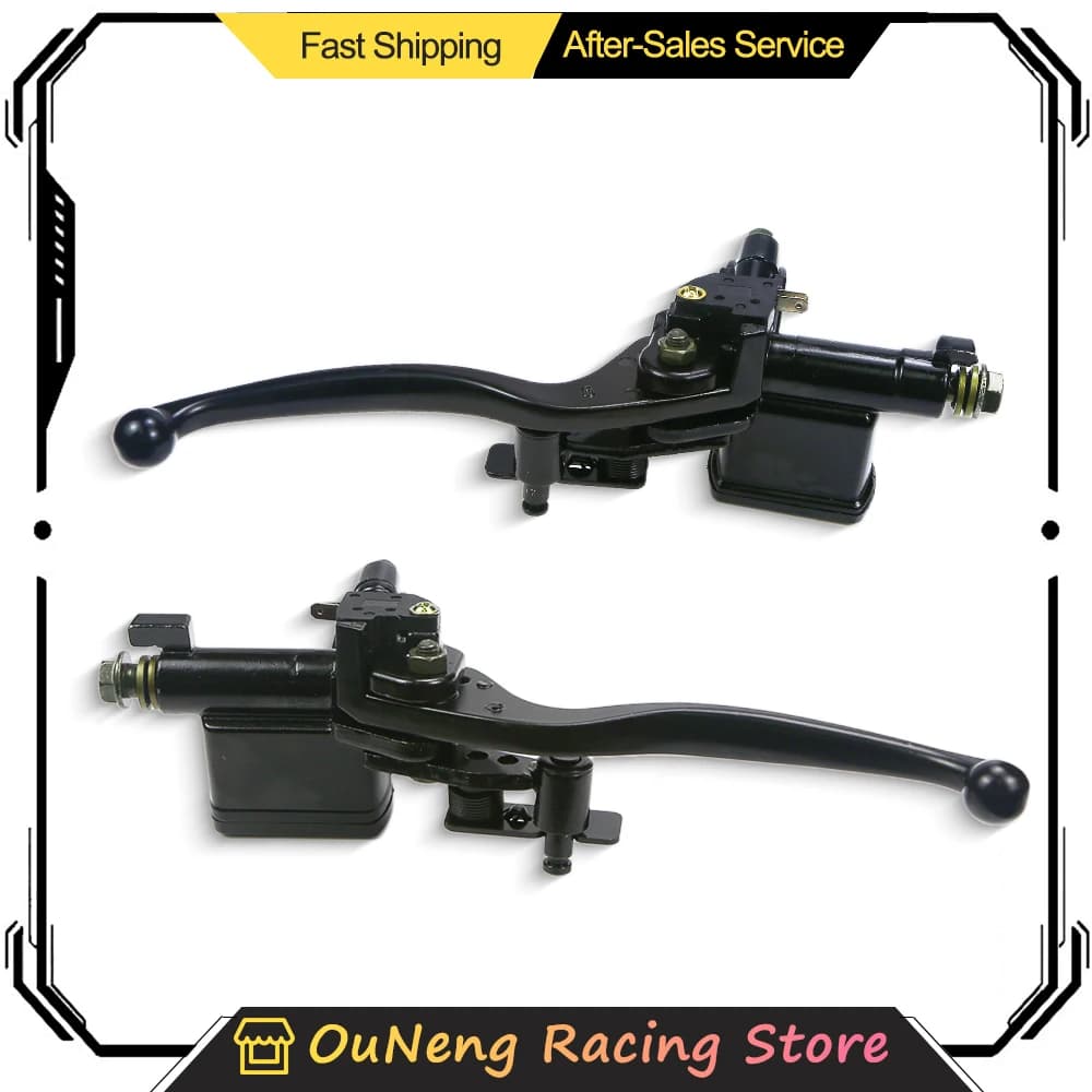 Leva Frizione Universale per Moto da Cross e ATV 50cc-250cc, Pompa Idraulica Sinistra e Destra per Cilindro Freno Moto
