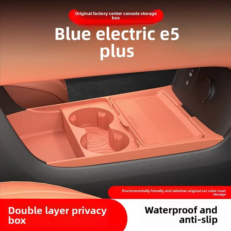 Offerta Speciale per Seres E5 PLUS 2026: Scatola Portaoggetti Inferiore per Console Centrale, Organizer Multifunzionale, Accessori per Modifica Interni Auto