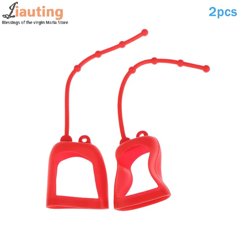2 pezzi copri bottiglia in silicone custodia per bottiglia custodia per contenitore da viaggio portatile per bottiglia di sapone liquido copri bottiglia di profumo