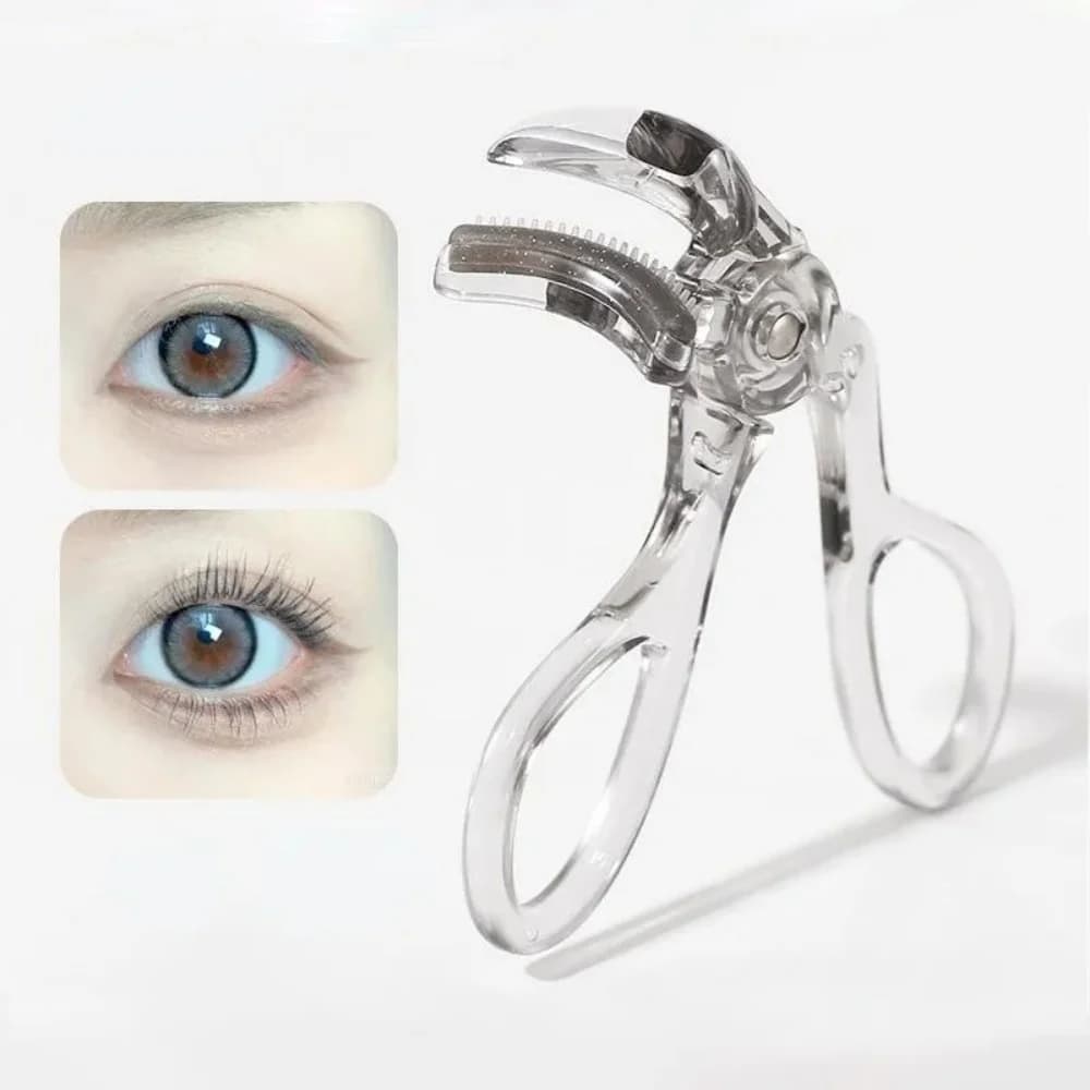 Hot 1/2Pcs Long-lasting Eyelash Curler, Wide & Partial Clip, Waterproof, Natural Curl, Eye Cosmetic Makeup Tool Eyelash Curler