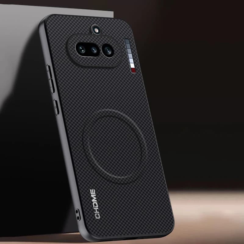 For Nothing Phone 4A 5G Case Luxury Car Magnetic Holder Phone Case For Nothing Phone4A TPU Silicone Shockproof Back Cover Coque