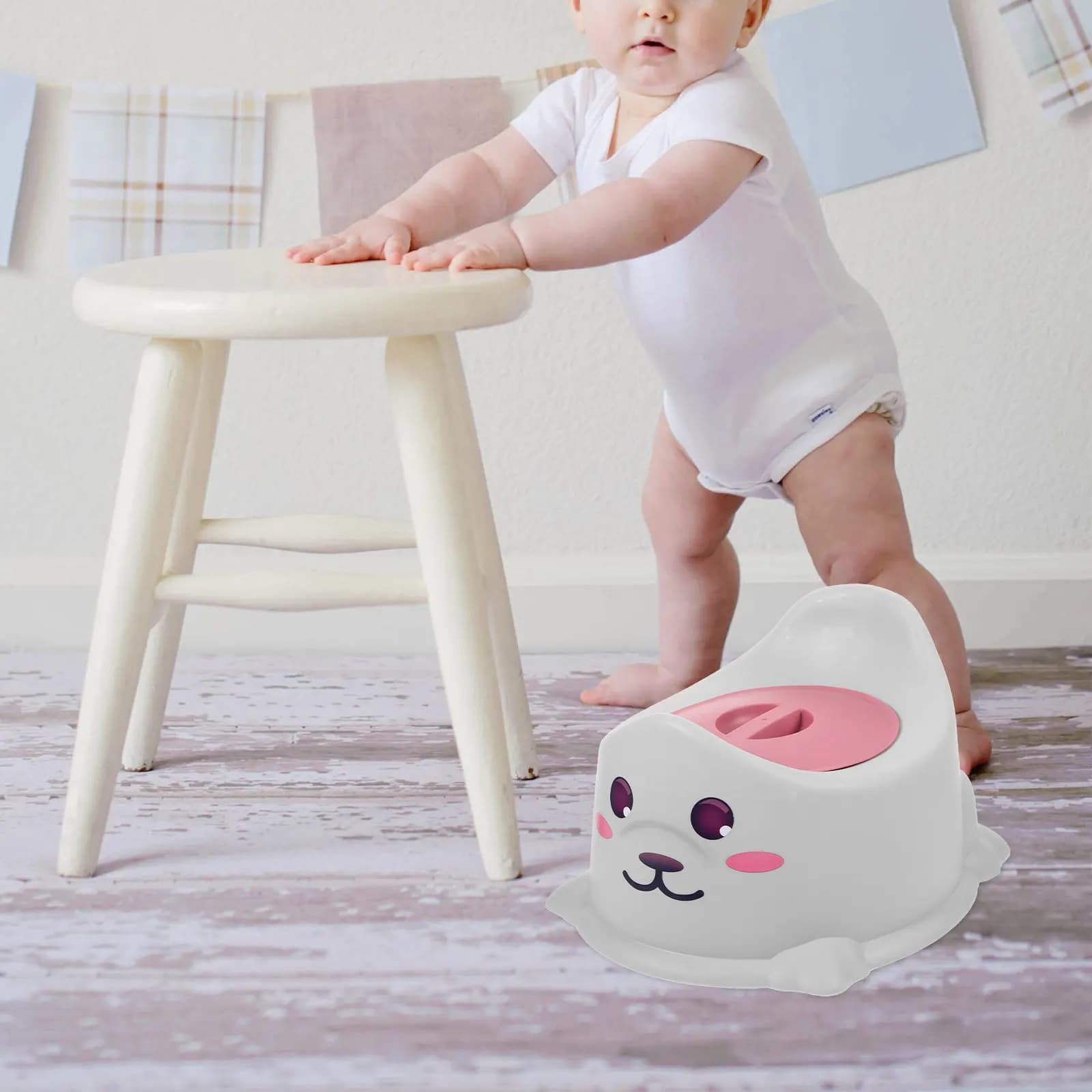 1 Pezzo Seggiolino WC Portatile per Bambini, Copriwater da Viaggio per Auto e Casa, Mini Vasino per l'Addestramento dei Bambini
