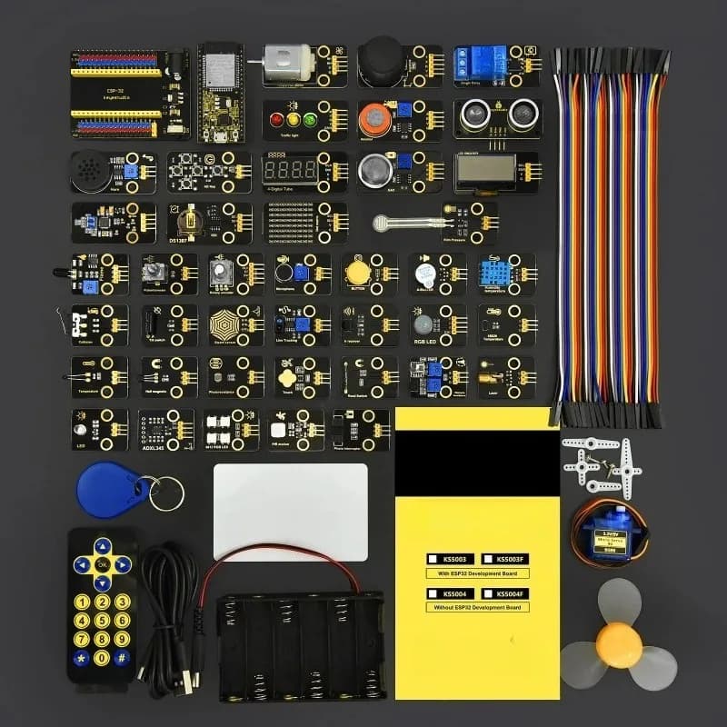 Kit Modulo Sensori ESP32 42-in-1 per Adulti, Supporta Arduino C e MicroPython (65 Progetti), Kit Educativo Elettronico Fai-da-Te