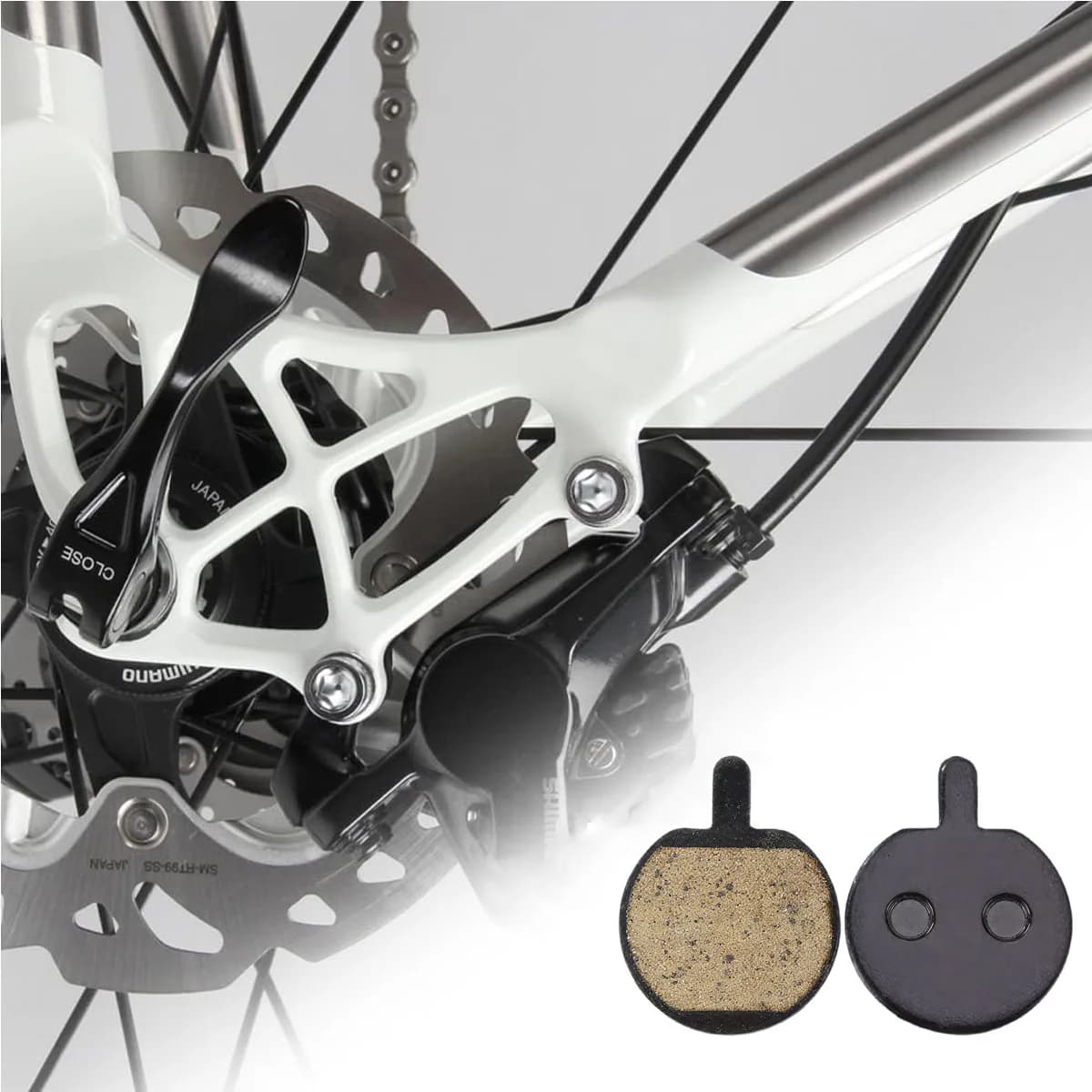 1/2/5PCS PINMOAP Pastiglie Freno Compatibile con Xiaomi M365 Pro Scooter Elettrico Fodera Freno Pastiglie di Ricambio Pezzi di Ricambio accessori