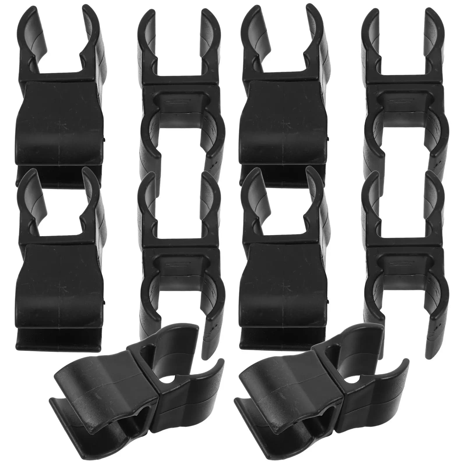 10 Pezzi Clip per Aste da Allenamento Calcio, Fermagli in Plastica Morbida per Marcatori da Calcio, Attrezzatura per Allenamento Agilità Basket