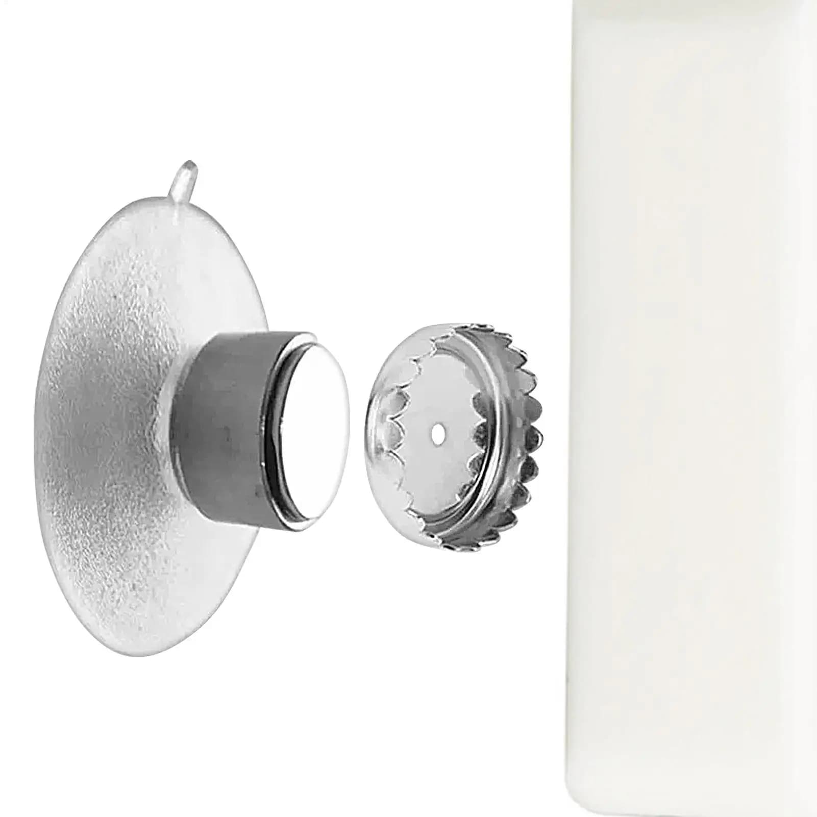 Magnetic Soap Holder Suction Cup Magnetic Shower Soap Dish Home Storage for Corner RV Kitchen Tile Outdoor Apartment Washroom