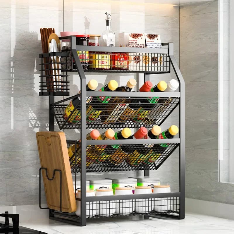 AOLIVIYA Portaspezie da Cucina, Organizzatore per Coltelli e Bacchette, Stile Casual A508913
