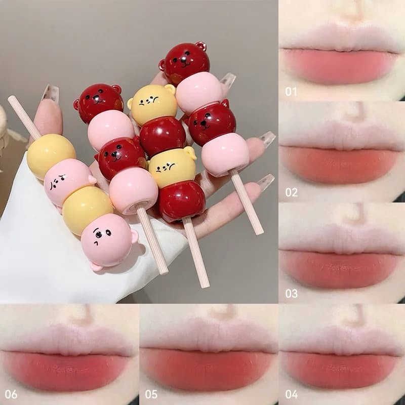 Gege bear sweet gourd lip paste, white matte, natural color, yellow skin matching is more perfect, lasting