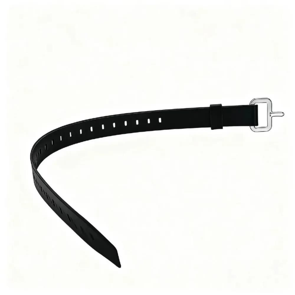 Cinghia di Tensione in Gomma con Fibbia, Riutilizzabile e Regolabile, per Fissaggio Bagagli, Sgancio Rapido, 35/45/55cm, Cinghia di Fissaggio per Carichi