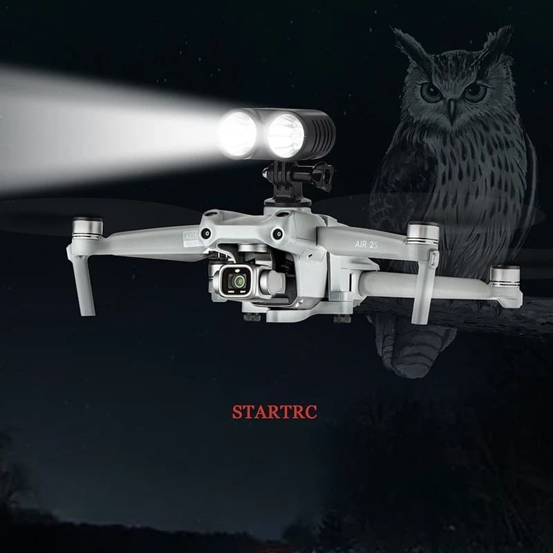 Adatto per drone DJI Air 3/Mavic 3 Pro, faro di ricerca, luce di riempimento per volo notturno ad alta luminosità, illuminazione multimodale