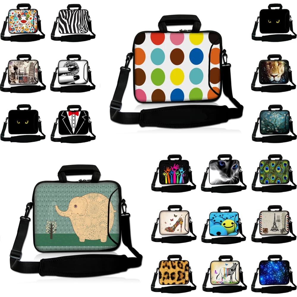 Custodia per Laptop 11.6"-13.3" Borsa Protettiva per Notebook Xiaomi Air HP Dell Tablet Mini PC Funda per Macbook DELL