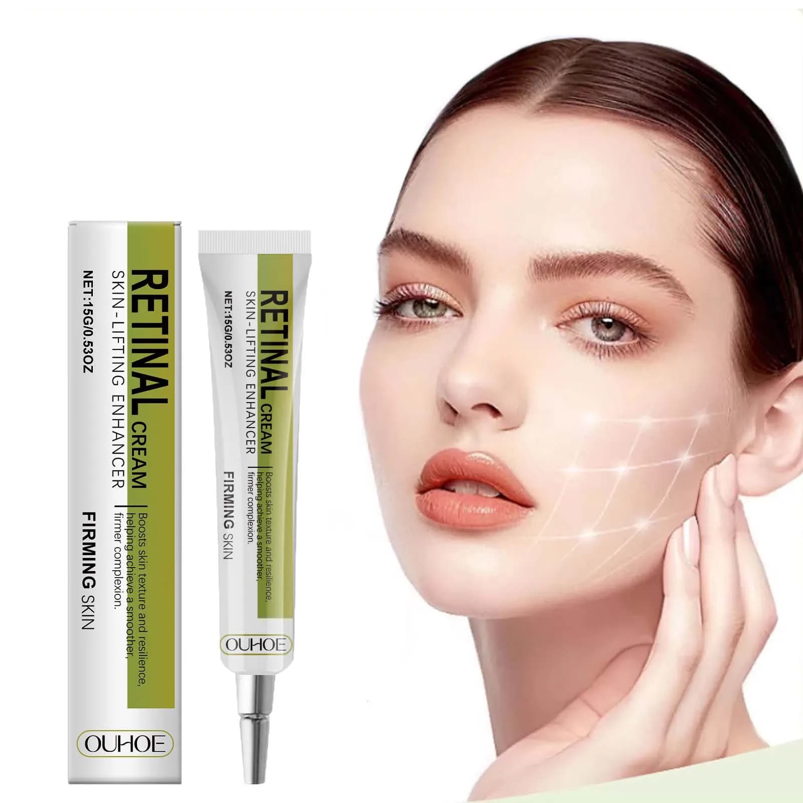 Crema al retinolo Levigante delle rughe Rassodante Barriera idratante Supporto Radiant Dissolvenza Linee sottili Crema idratante rassodante per il viso