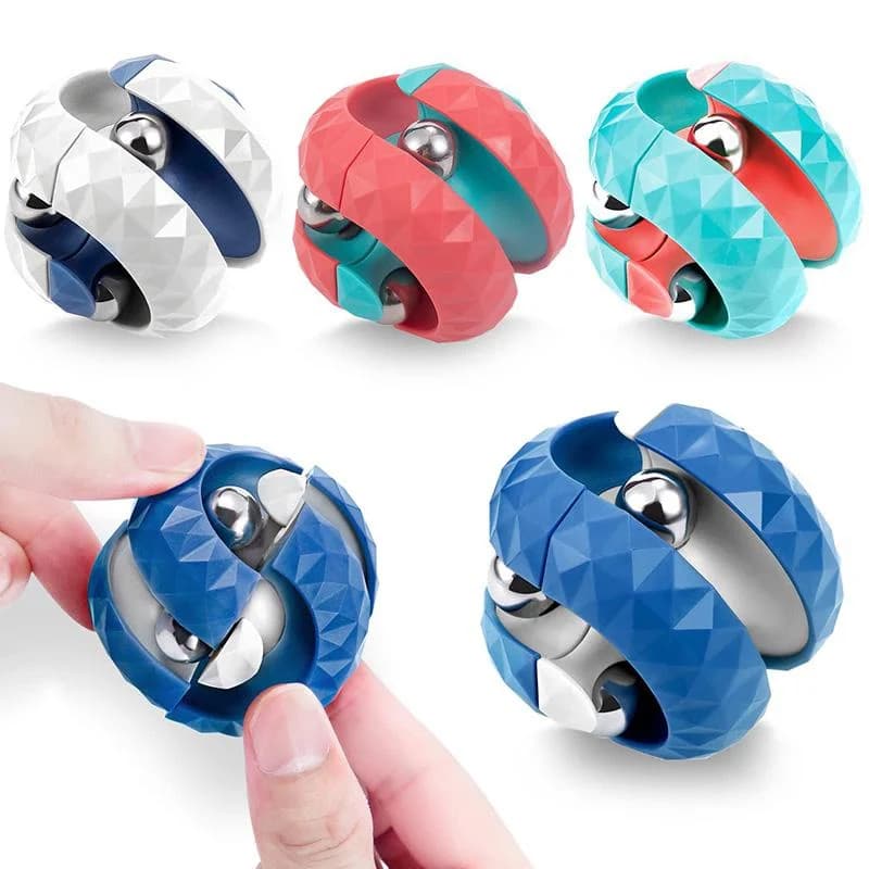 Giocattolo con palla orbitale, giocattolo rotante con cubetti Fidget, come regali antistress e giocattoli creativi di decompressione, giochi puzzle per bambini
