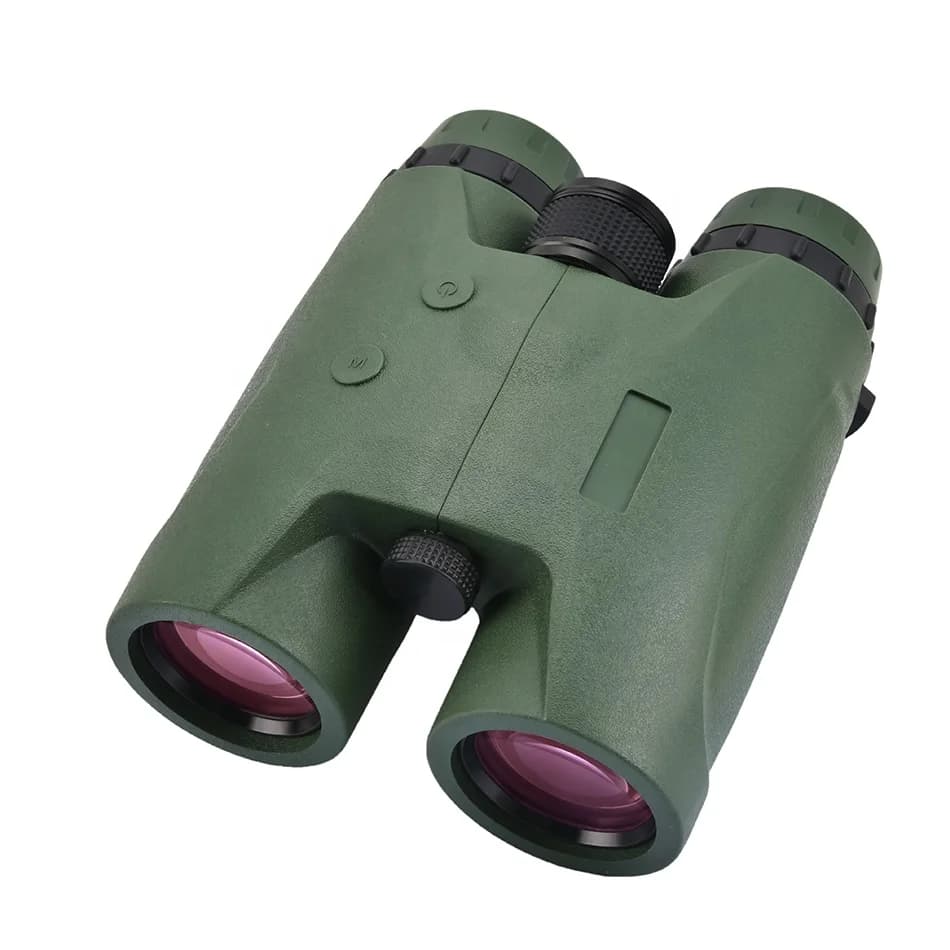 Telescopio binoculare 8x42 Telemetro impermeabile Misuratore di distanza 1500 m Telemetro da caccia per golf all'aperto