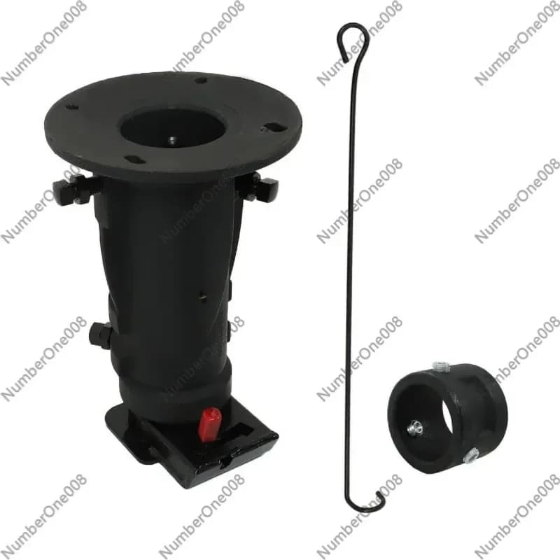 Adattatore a collo d'oca C5G1216 universale con montaggio flessibile e filettatura da 1/4 di pollice per microfono, fotocamera, telefono, webcam, supporto per braccio microfonico