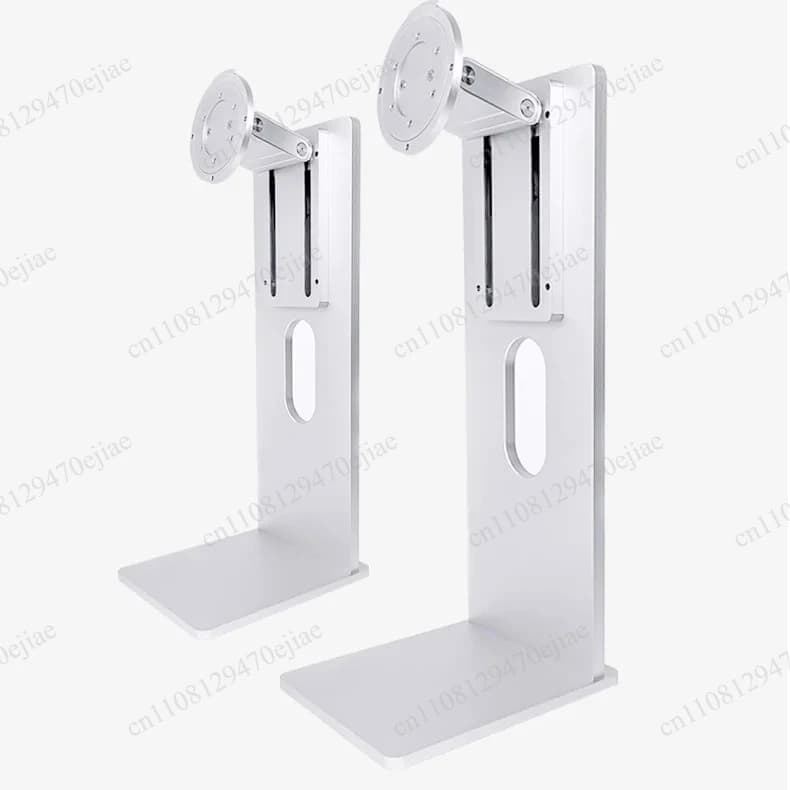 Supporto per monitor in alluminio CNC, stile XDR, girevole e regolabile in altezza, 24''-40'', supporto massimo 10KG, SOLO SUPPORTO PER MONITOR KUYCON