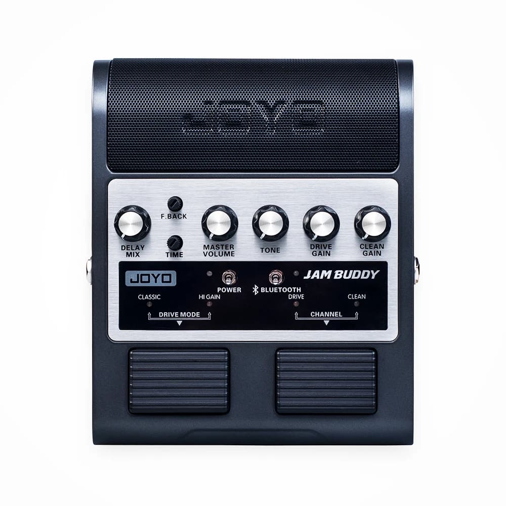 JOYO JAM BUDDY amplificatore e pedale per chitarra portatile 2 in 1 amplificatore per pratica per chitarra Bluetooth ricaricabile con interruttore a pedale