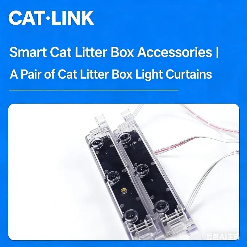 Prodotto Originale Catlink - 1 paio di lampade fluorescenti per lettiera autopulente Catlink Pro-x, parte di ricambio