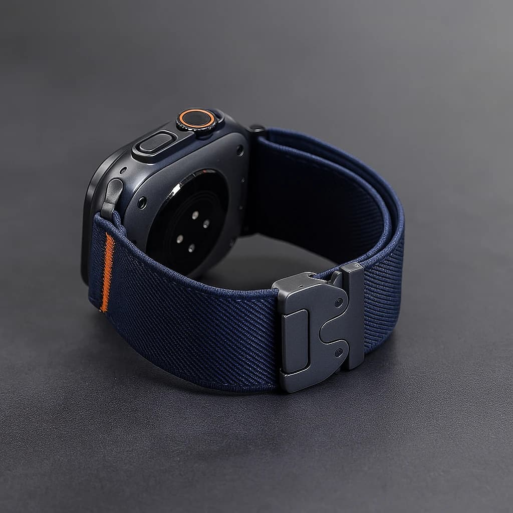 Cinturino Parachute per Apple Watch 10, 40mm 44mm 46mm 49mm 45mm 41mm, Braccialetti in Nylon per IWatch, Serie 11 9 8 7 SE Ultra2 3