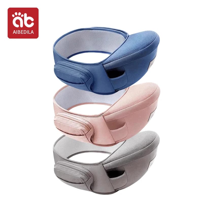 Marsupio per neonato Sgabello in vita Camminatori Cintura per marsupio per marsupio Zaino Cintura per seggiolino per bambini Sedile per anca per neonato regolabile