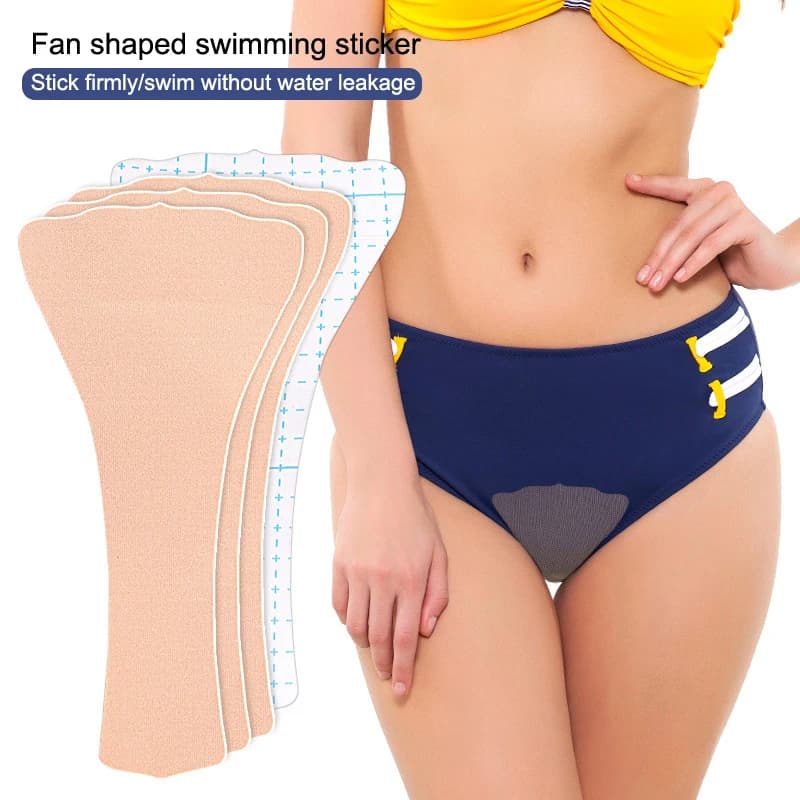 10pcs Camel Toe Concealer Reusable Traceless Invisible Adhesive For Women Leggings Swimwear Activewear Waterproof Cover Pad