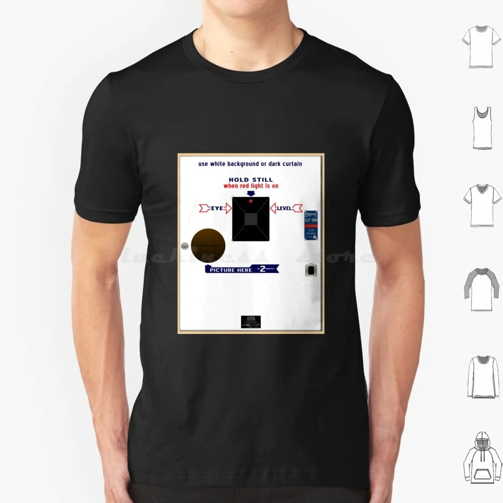 Photobooth Porta T Shirt Uomo Donna Bambini 6xl Photobooth Booth Cultura pop Malec Strisce Macchina Selfie Malec Photobooth Photobooth
