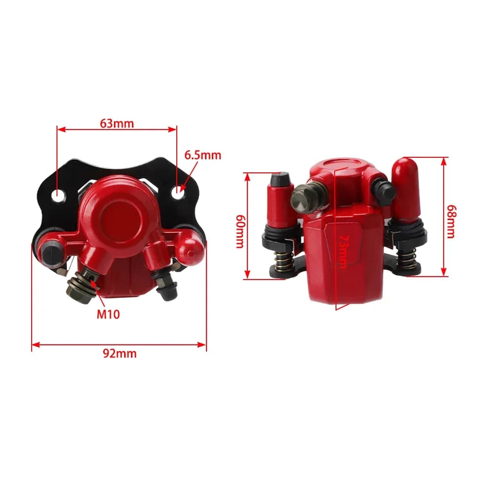 Freni moto Pinze Morsetto Pompa Inferiore Pinze Freno A Disco Idraulico Per 50cc-125cc ATV Buggy Go Kart Quad Accessori Bici