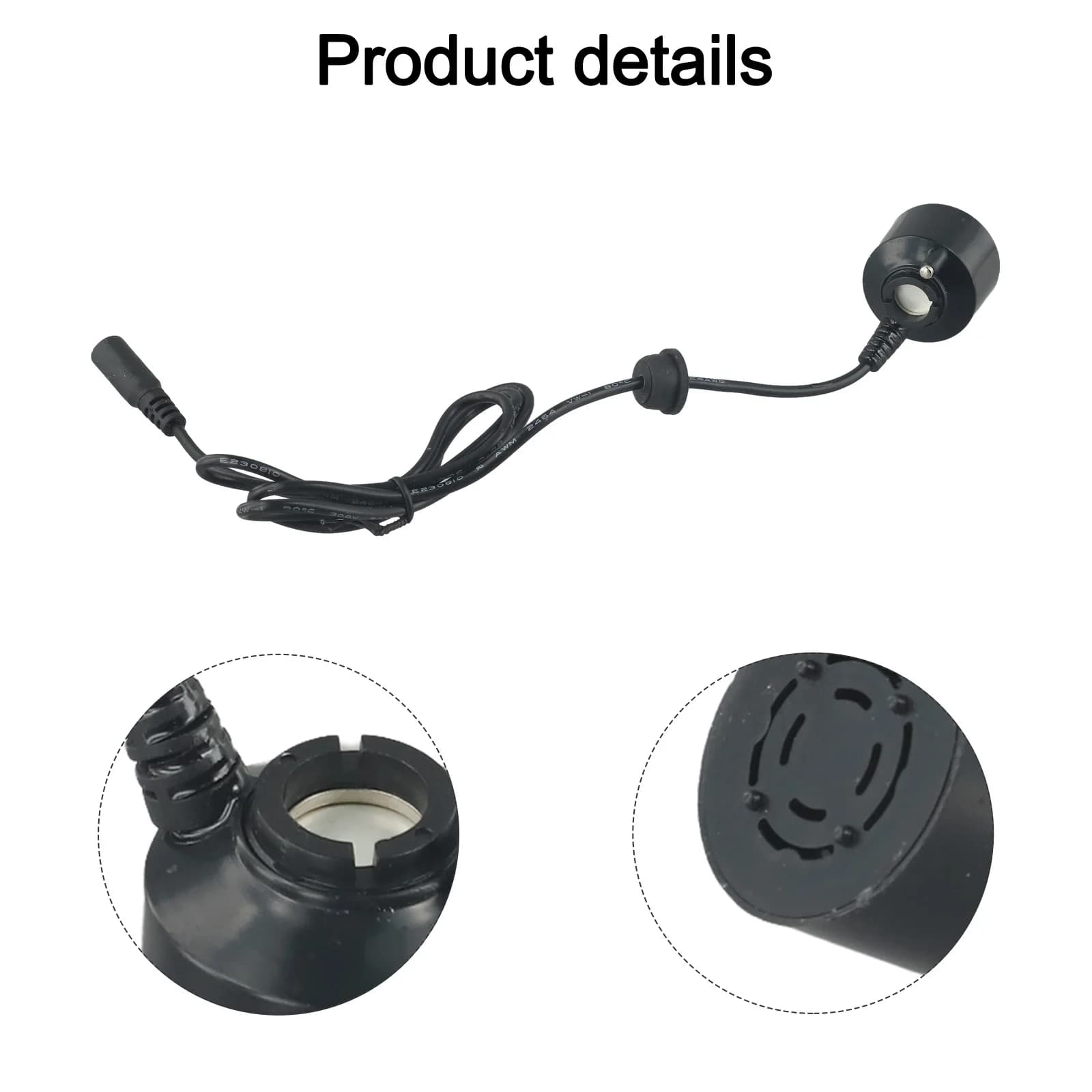 Per fontane Fontana per interni Umidificatore Decorazione per interni 5,5 X 2,1 mm Facile da usare Elettrotecnologia Effetto nebbia
