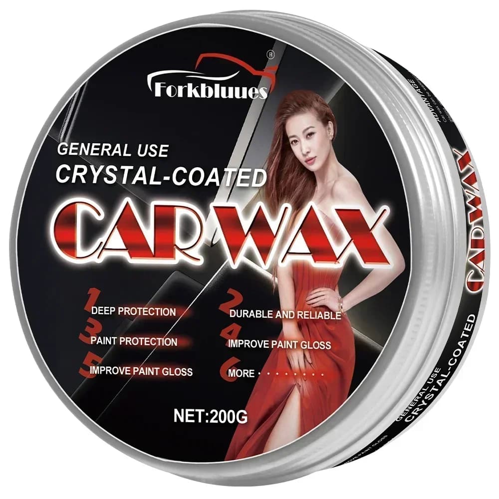 Cera Carnauba Naturale Brasiliana per Auto: Lucidante, Rimuovi Macchie, Anti-graffio, Rivestimento Solido