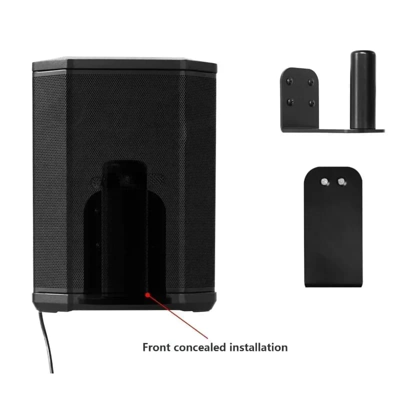 Supporto a Parete in Metallo per Altoparlante Bluetooth Wireless Portatile Multifunzionale Bose S1 Pro