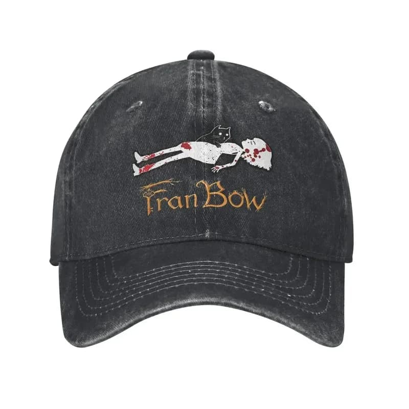Fran Bow and Mr Midnight Game Baseball Caps Casual Distressed Little Cute Girl Headwear Unisex Outdoor Adjustable Hats