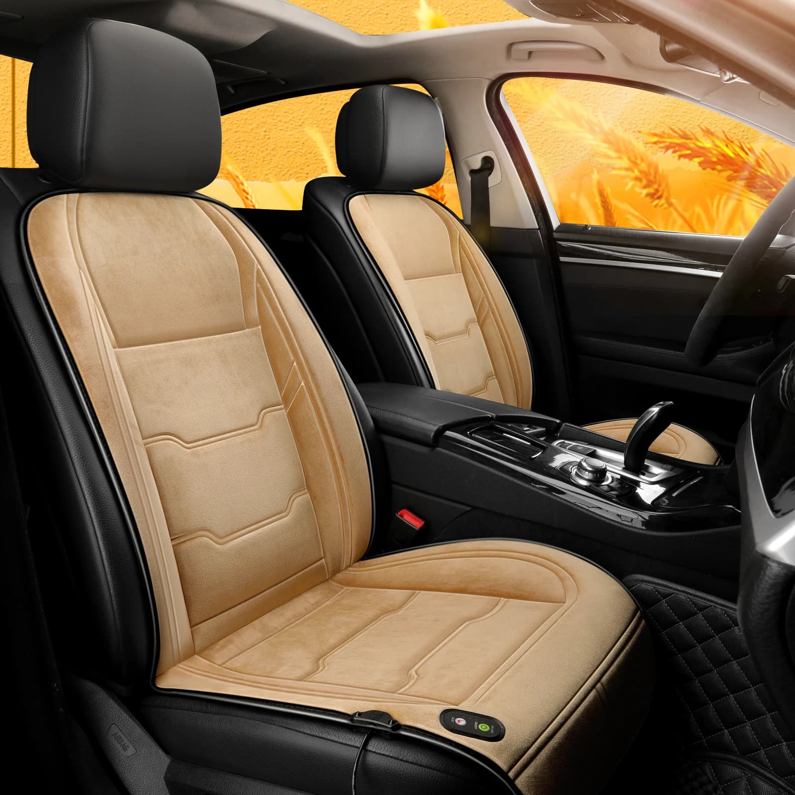 Universal Heated Seat Bearing for Car 12V 24V Heater Cover for Winter Hot Ribbon - Vehicle Seat Bearing for All Seasons