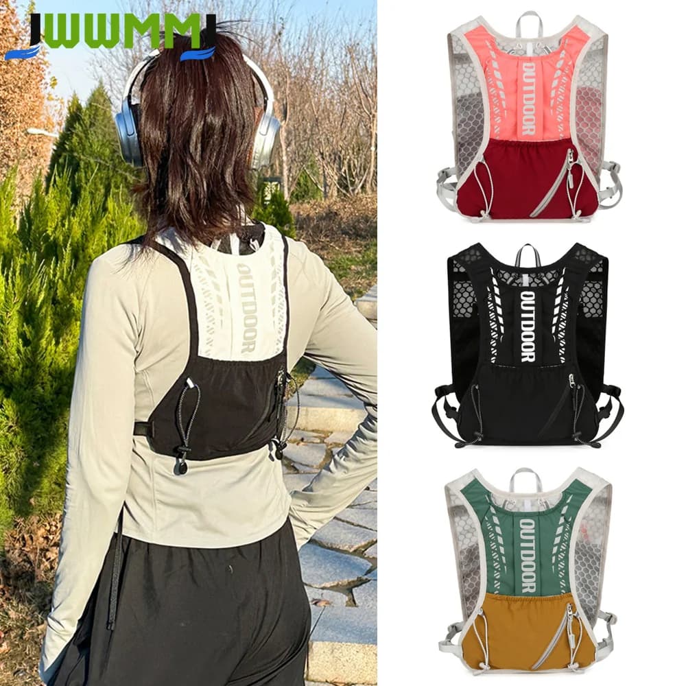 1PCS Running Vest for Women Men Lightweight Hydration Backpack Pack Bag Daypack for Hiking,Trail,Skiing,Camping,Cycling