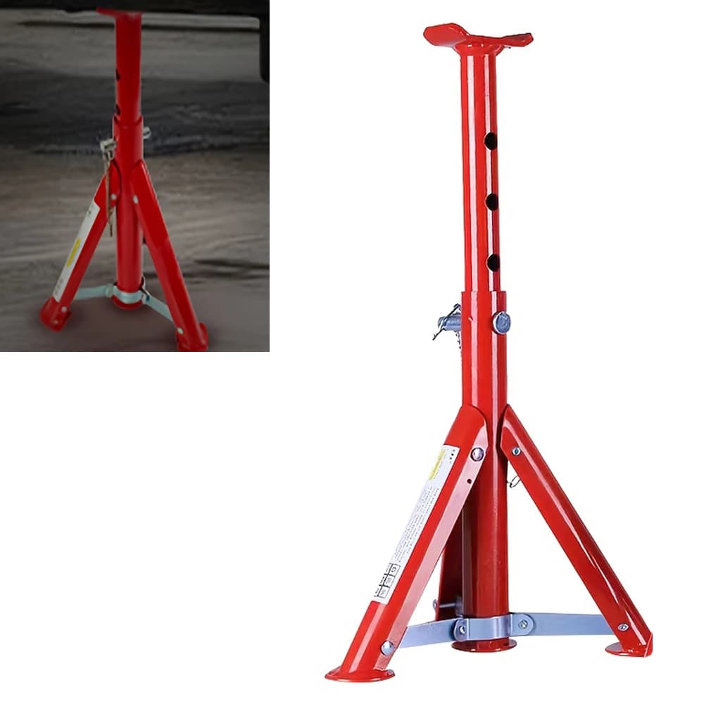 Staffa di sicurezza per martinetto telescopico pieghevole Strumenti di riparazione automatica 2 tonnellate 25~36 cm 3 tonnellate 27~45 cm Strumento per aumentare l'altezza