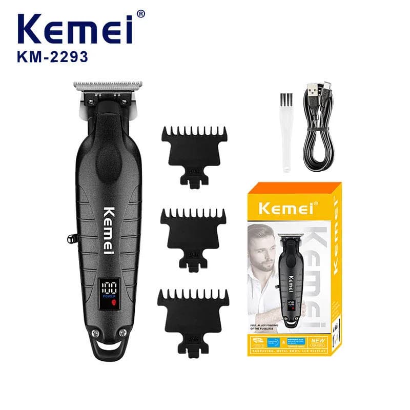 Kemei KM-2293 Professional Electric Haircut Barbie Barba Haircut Machine Man Haircutting Machine Clipper