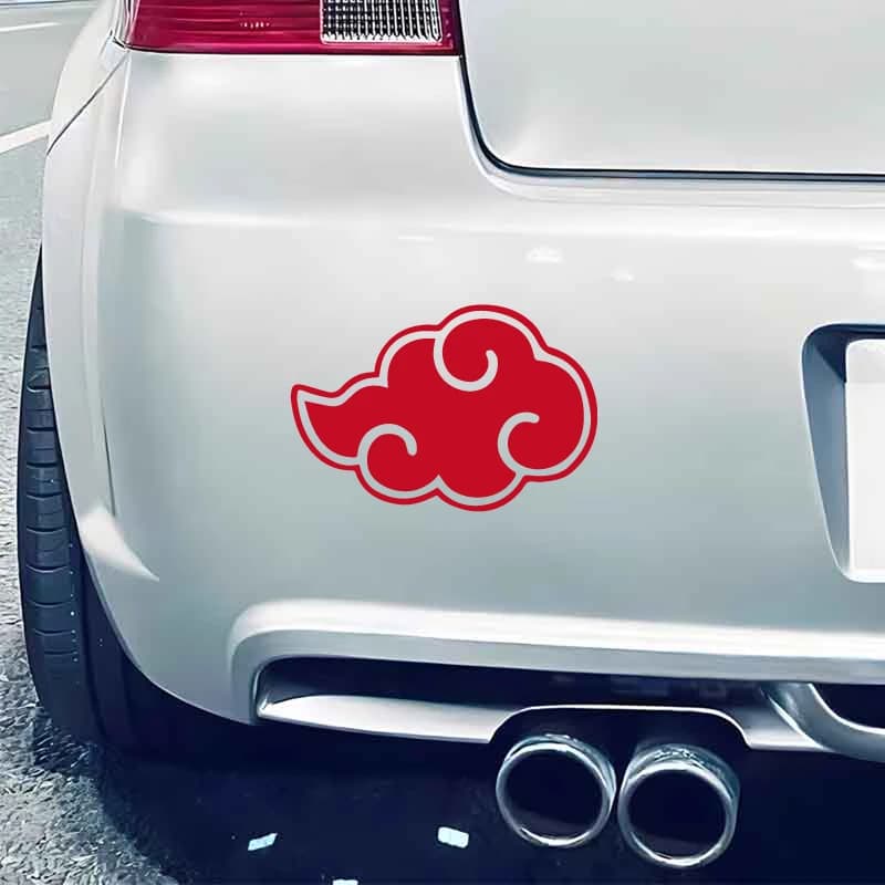 Adesivo in vinile anime Akatsuki Auspicious Clouds, adesivo impermeabile di alta qualità per auto, camion, motociclette e laptop