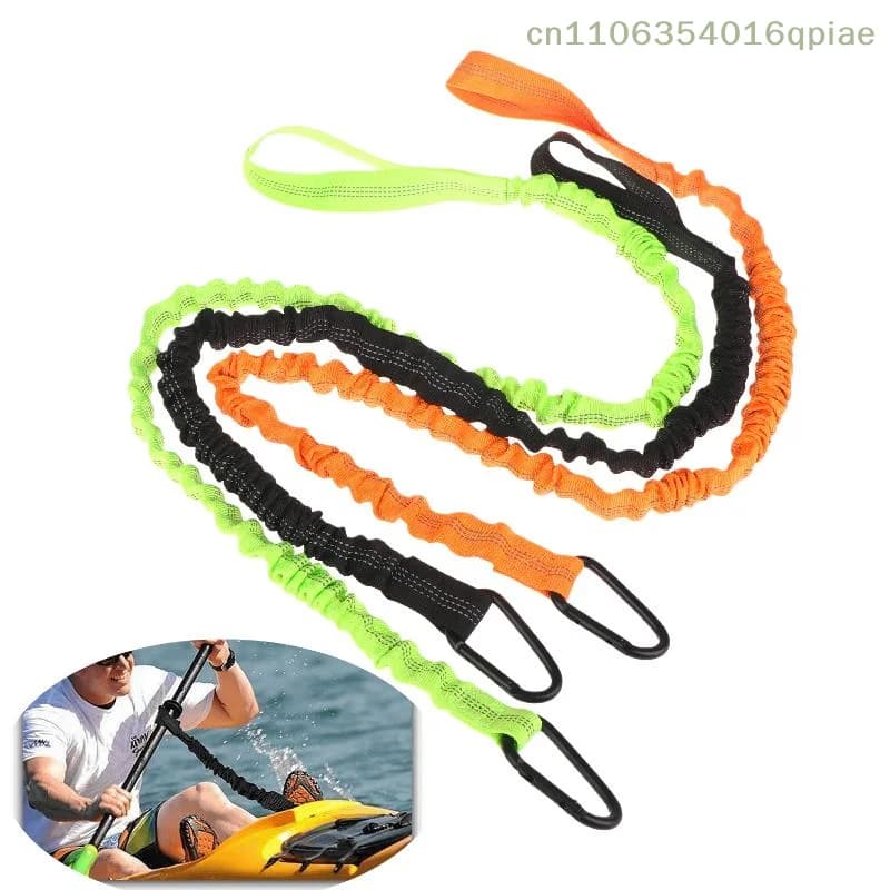1 Pezzo Corda Elastica Antiscivolo Riflettente per Gommone, Kayak, Pagaia, Tavola da Surf e Attrezzatura da Pesca