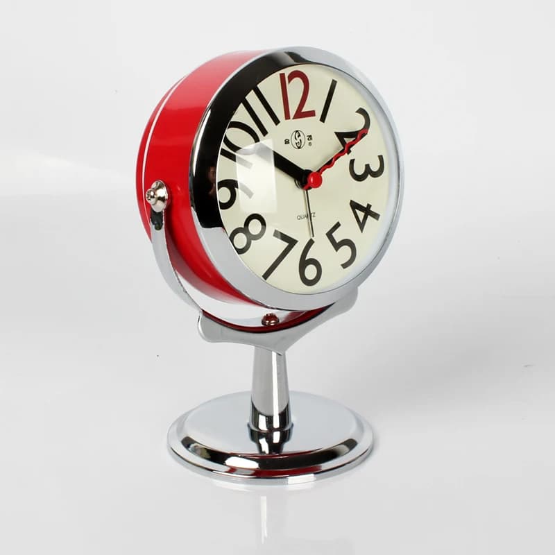 Sveglia Orologio piccolo creativo Orologio carino Comodino silenzioso