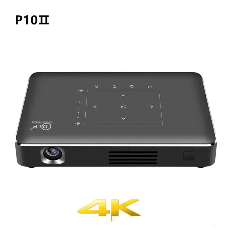 DLP P10 II 4K Mini proiettore portatile Amlogic T972 Android 9.0 2.4G/5G wifi Bluetooth 4.2 proiettore video home theater