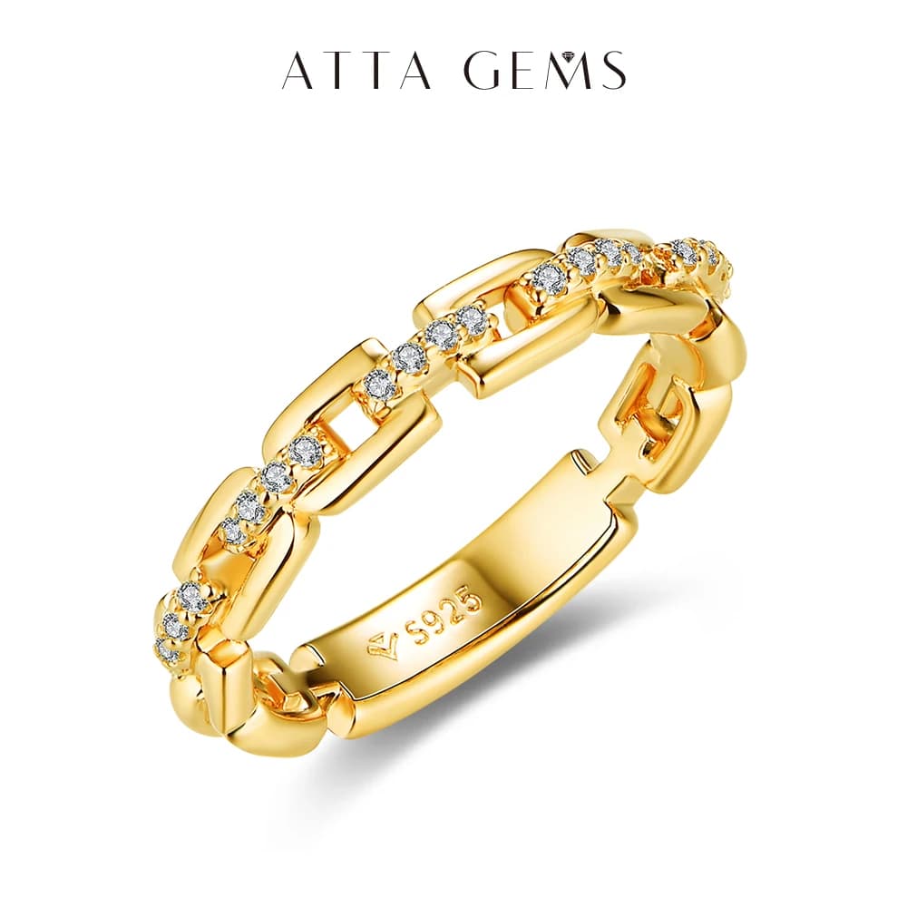 Attagems 2022 Moissanite Rings Christmas Ring for Women Men 925 Sterling Silver Rose Gold Wedding Jewelry for Free Shipping