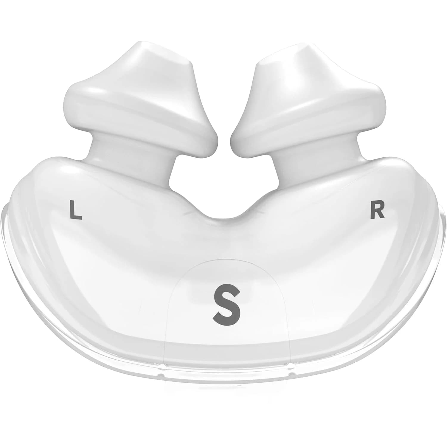 Cuscinetto Nasale ResMed AirFit P10 - Accessori di Ricambio per Maschere CPAP - Silicone Morbido e Leggero - Doppia Parete - S/M/L