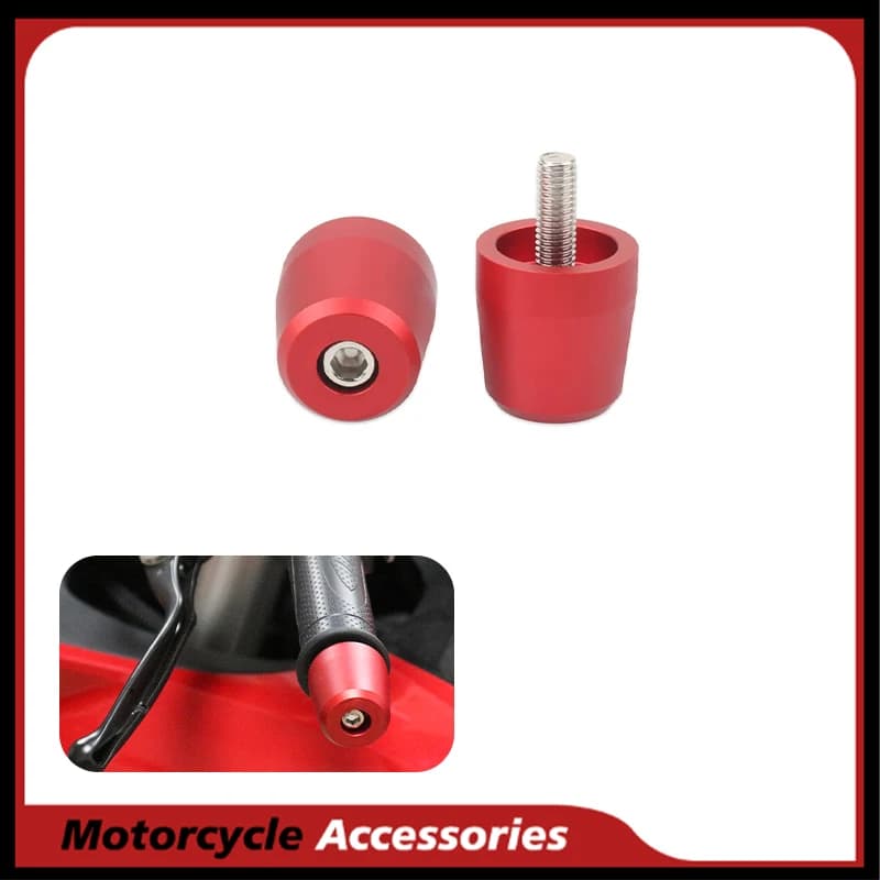 Tappi terminali manubrio moto con contrappeso per Honda NC700S NC700X NC750X NC750S