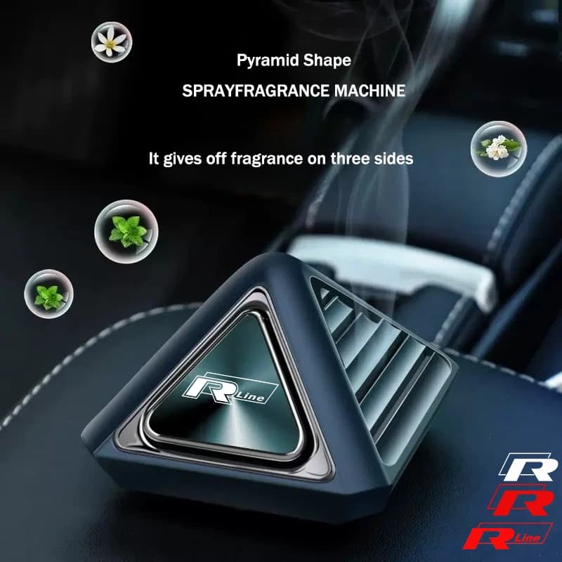Deodorante per auto Diffusore per auto con fragranza a lunga durata in legno massello di faggio per VW Passat R Rline Touran Golf MK4 MK5 MK7 Jetta GTI