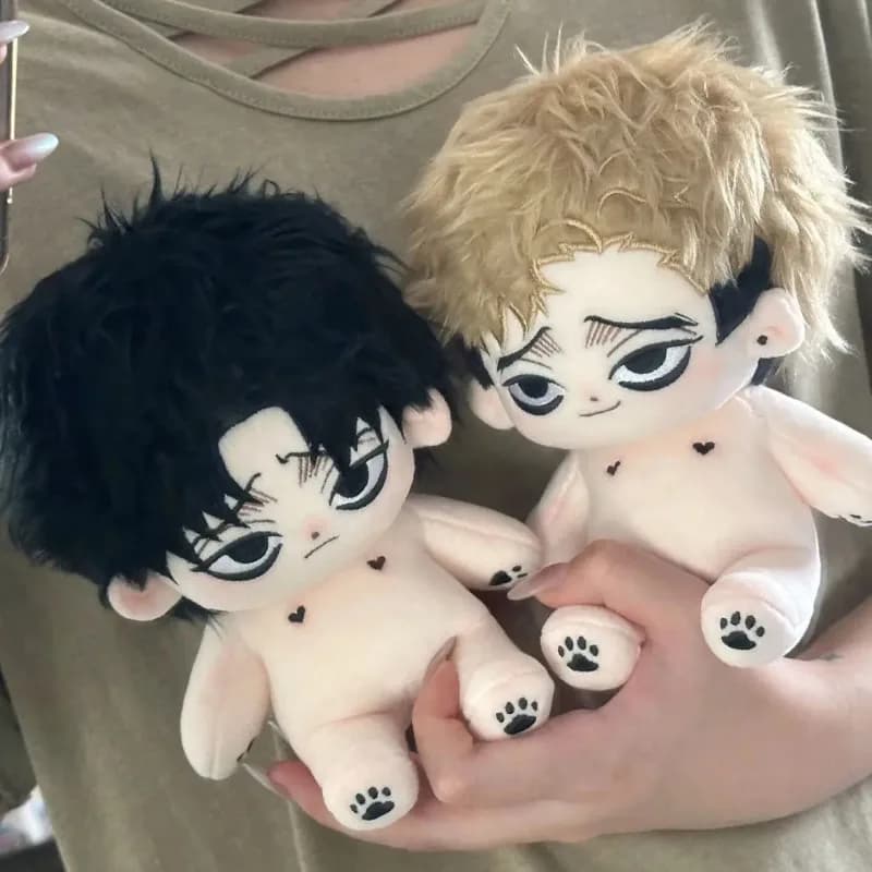 20 cm Cartoon Cotton Doll COS Killing Stalking Yoonbum Sangwoo Dress-up Peluche Per Bambini Per Adulti Da Collezione FAI DA TE Regalo Di Compleanno Giocattolo