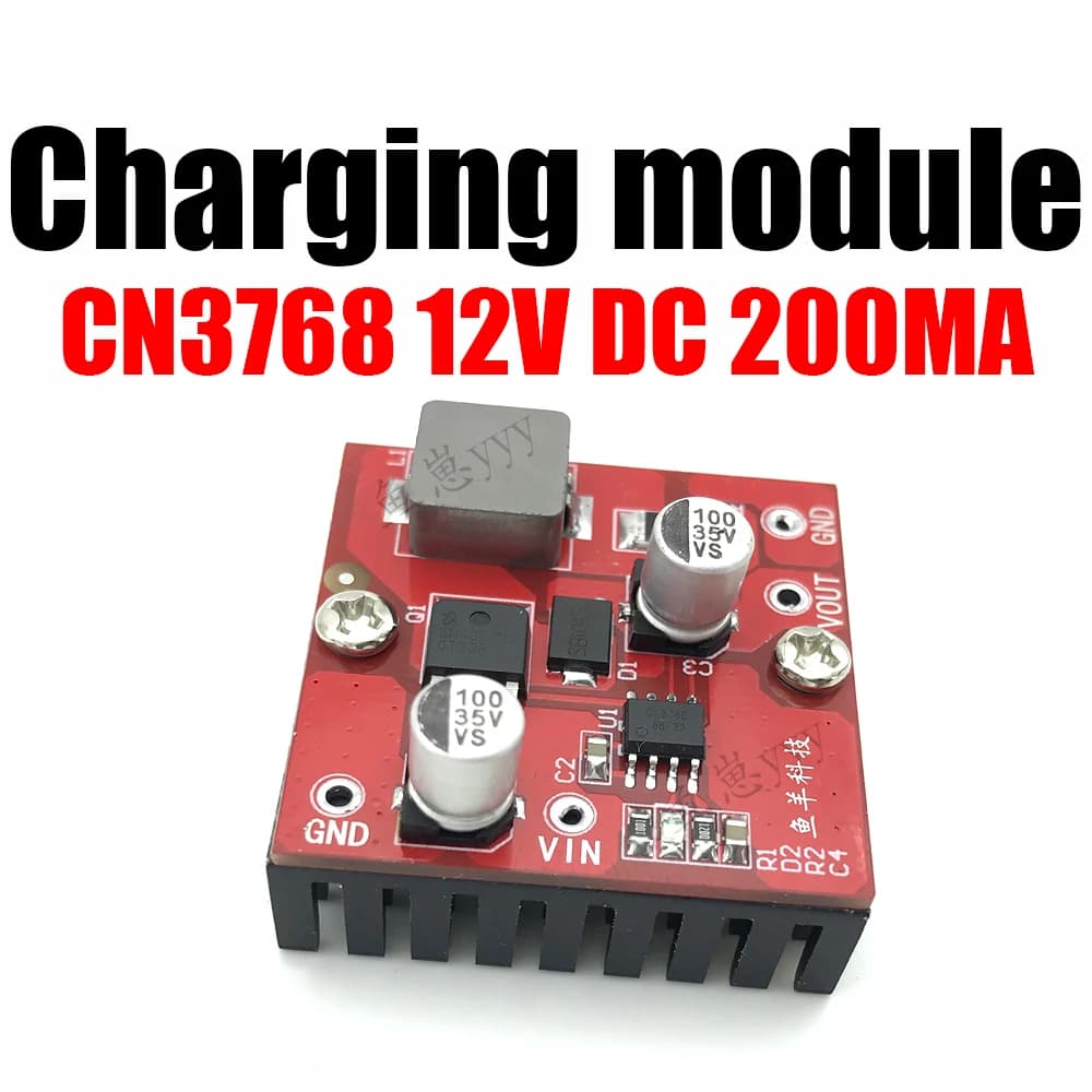 CN3768 modulo di ricarica caricabatterie 12VLead-acid ricarica della batteria tensione di ingresso di ricarica a tre stadi 15V-24V