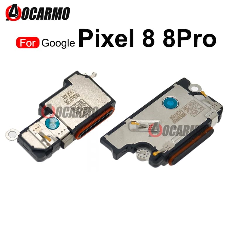 Altoparlante auricolare superiore per Google Pixel 8 8Pro Parti di riparazione dell'anello del cicalino dell'altoparlante inferiore