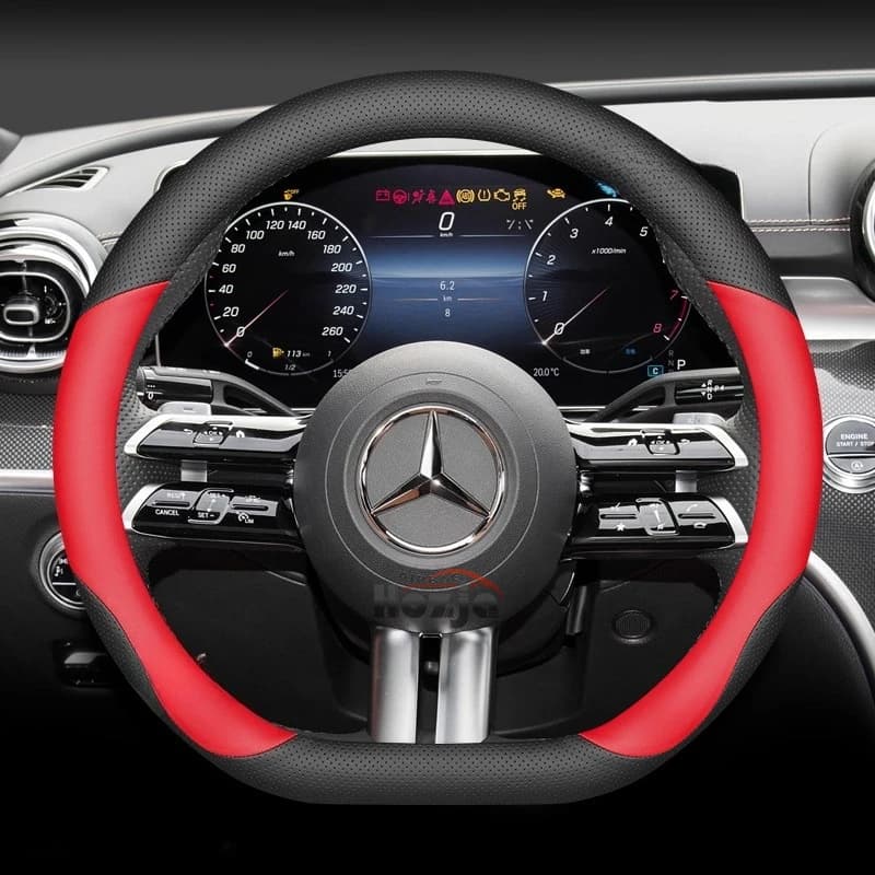 Leather cover for Mercedes Benz W204 W203 W211 W266 W210 W221 W224 W202 A180 W220 W205 W212 G500 Accessories