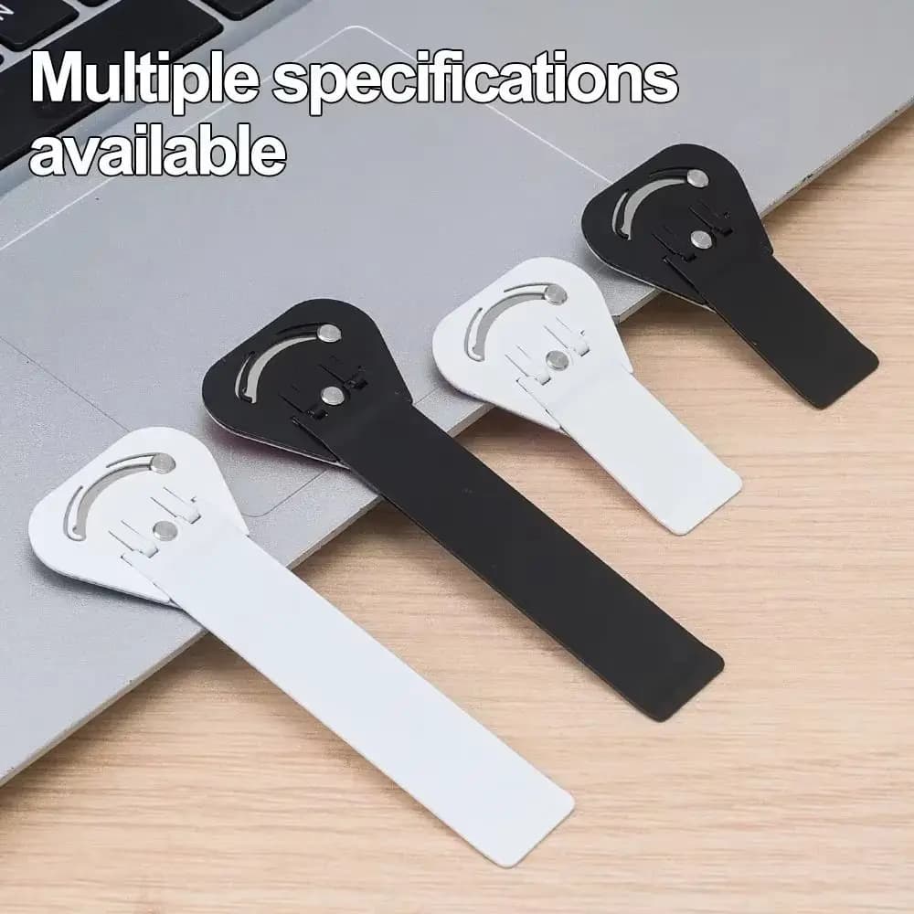 New Foldable Phone Holder Ultra Thin Adhesive Kickstand Alloy 90° Rotating Tablet Stand Holder