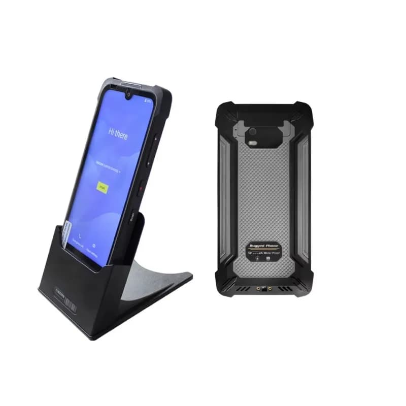 PDA robusto Android 11 portatile con codice a barre 2D da 5,7 pollici con 4 GB 6 GB di RAM Slot per doppia scheda opzionale Telefono robusto 4G LTE NFC