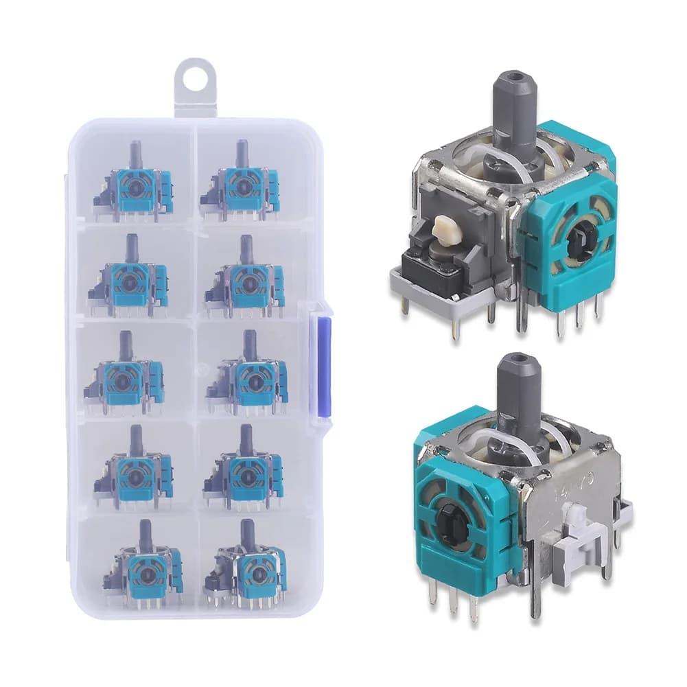 10 pezzi di ricambio 3D Joystick analogico ThumbStick parti di riparazione accessorio Joystick analogici 3D di ricambio per Xbox One Series X/S